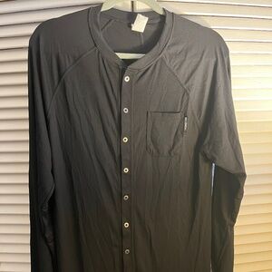 BRIGADE SNAP UP UNION SUIT Men’s Large Black From Timoteo Cellblock 13